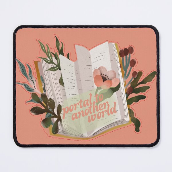 Item preview, Books are a Portal to Another World designed and sold by HematiteDesign.