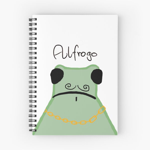 Item preview, Cool Frog In Gold Chain Frogo Alfrogo Funny Gifts designed and sold by PientkaArt.