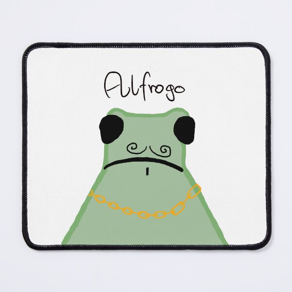 Item preview, Cool Frog In Gold Chain Frogo Alfrogo Funny Gifts designed and sold by PientkaArt.
