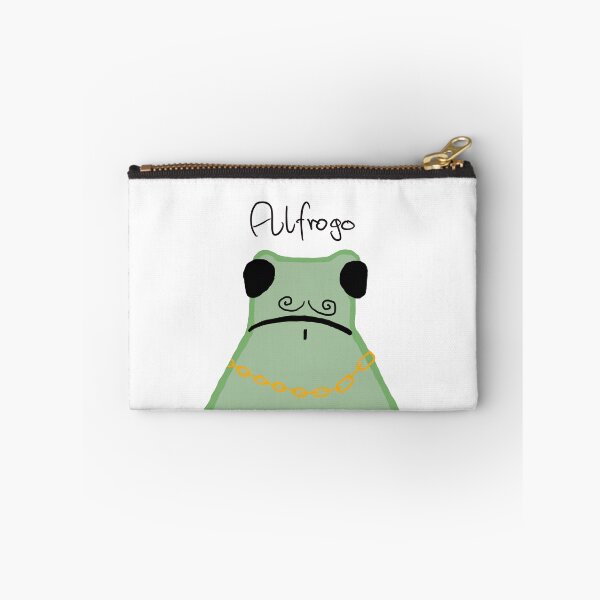 Item preview, Cool Frog In Gold Chain Frogo Alfrogo Funny Gifts designed and sold by PientkaArt.