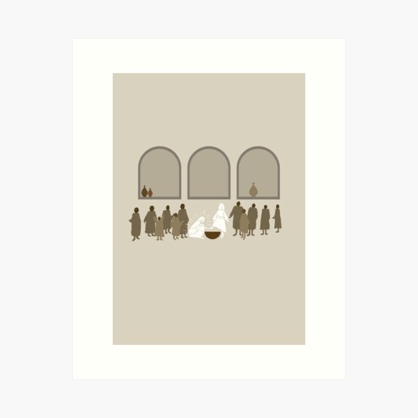 Item preview, Jesus washing his disciples feet designed and sold by Susanas-Design.
