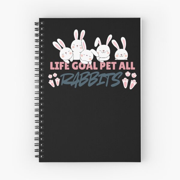 Item preview, Life Goal Pet All Rabbits – Cute Bunny pet Lovers Design designed and sold by PROTONEDL.