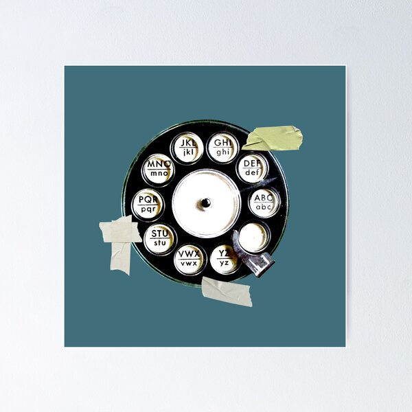 Item preview, Retro Rotary Phone, Vintage Phone designed and sold by suekieper.