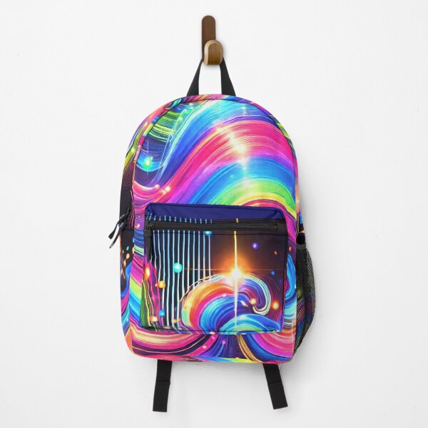 Item preview, Prismatic Streams - Flow of Vibrant Energy II designed and sold by WheelieGdArt.