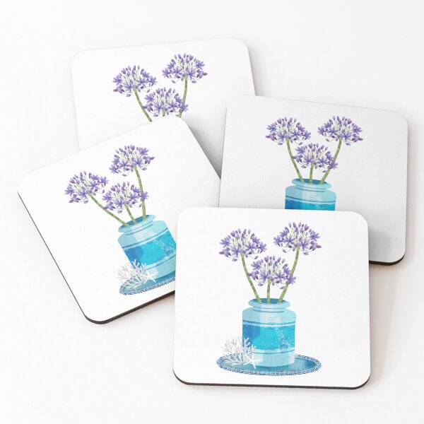 Item preview, Agapanthus  designed and sold by smccreadieart.