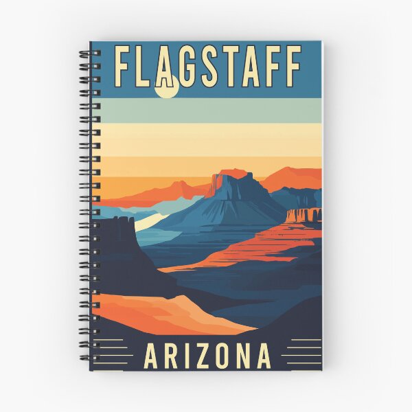 Item preview, Experience the Scenic Beauty of Flagstaff in Arizona - Vintage Travel Art designed and sold by turtlestart.