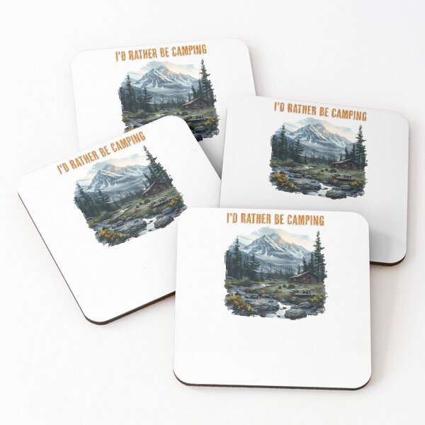 Item preview, I'd Rather Be Camping designed and sold by SterlingandOak.