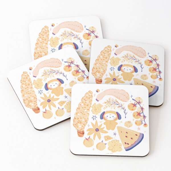 Item preview, Summers Yellows (white bg) designed and sold by kinoko.draws.