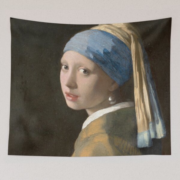 Item preview, Girl with a Pearl Earring designed and sold by TeeARTHY.