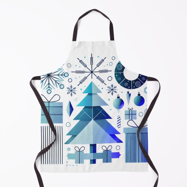 Item preview, Geometric Winter Wonderland: Modern Christmas Delight. designed and sold by Linework Studio.