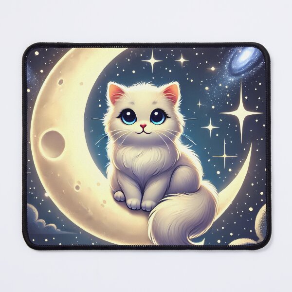 Item preview, Moon Cat designed and sold by OtterDesigns.