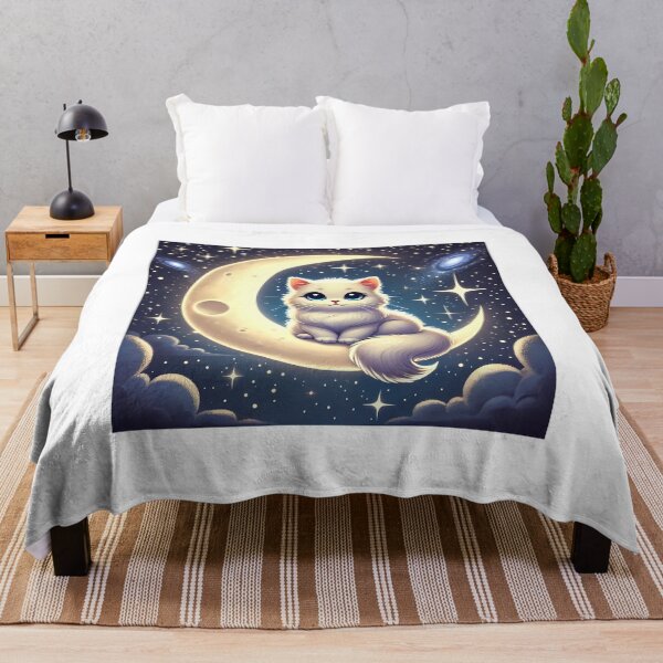 Item preview, Moon Cat designed and sold by OtterDesigns.