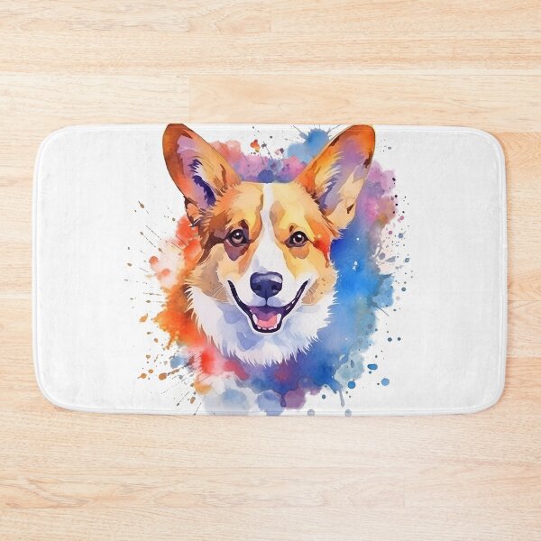 Item preview, Corgi | Colorful Watercolor Design #11 designed and sold by MatsurexDesigns.