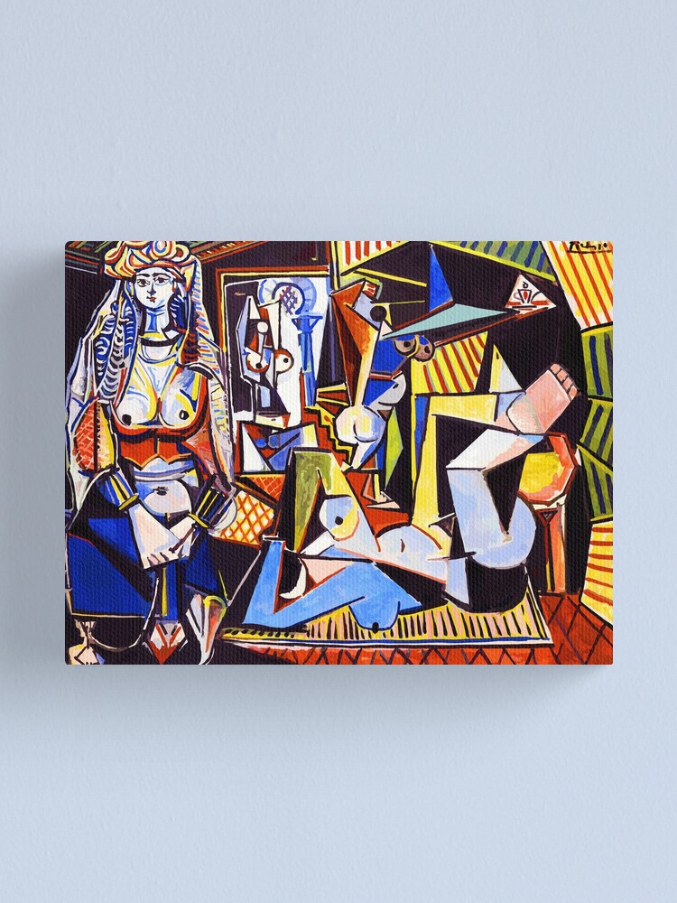 Pablo Picasso Die Frauen Von Algier Leinwanddruck Von Tanabe Redbubble