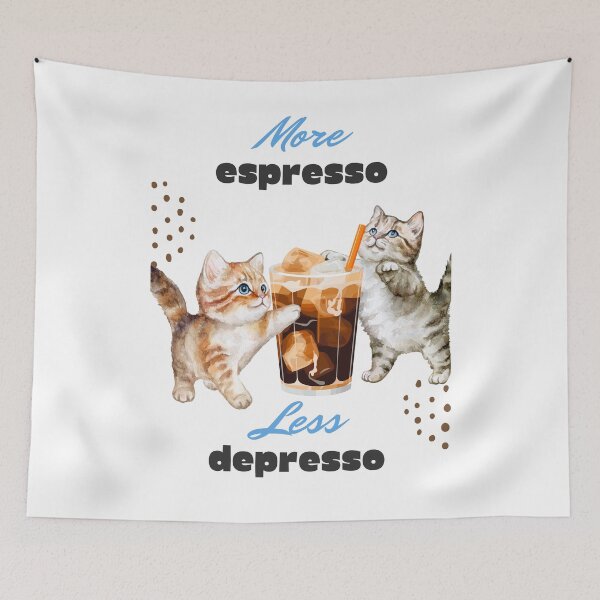 Item preview, Cats and Coffee designed and sold by Holy Coast Threads (Formerly ChristianFlower).