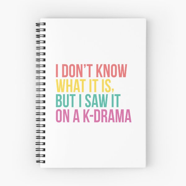 Item preview, K-Drama Mysterious Phrase T-Shirt designed and sold by KGlam.