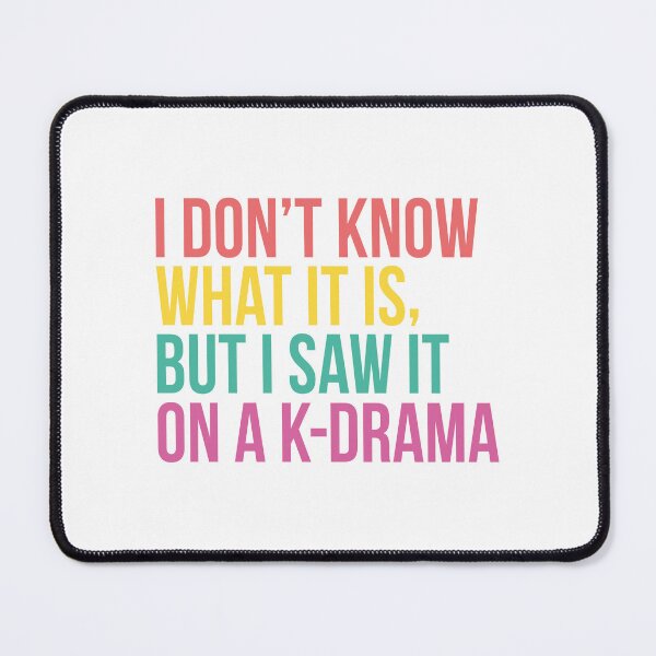 Item preview, K-Drama Mysterious Phrase T-Shirt designed and sold by KGlam.