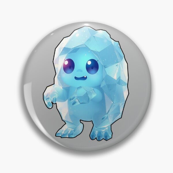Item preview, Adorable Blue Ice Monster designed and sold by blugost.
