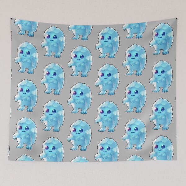 Item preview, Adorable Blue Ice Monster designed and sold by blugost.