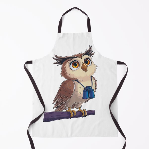 Item preview, Binoculars Owl designed and sold by Gentle40Winks.