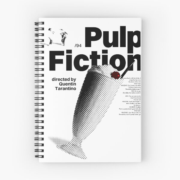 Item preview, Pulp Fiction Minimalist Poster designed and sold by Andriy Syrotyna.