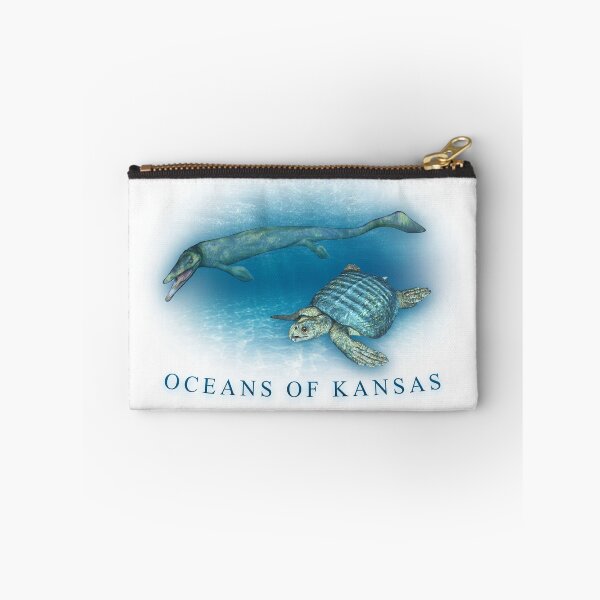Item preview, Oceans of Kansas retro CGI graphic 2000s Y2K Marine Reptile shirt designed and sold by The Paleo shop ..
