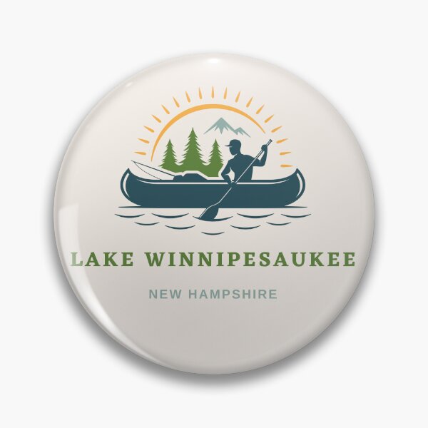 Item preview, Canoa en el lago Winnipesaukee designed and sold by Cmurphy71.