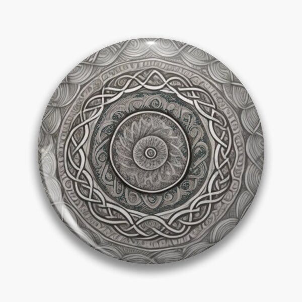 Item preview, Celtic Art Maze Pagan Tattoo rustic weathered historic design designed and sold by AuroraXGreen.