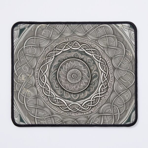 Item preview, Celtic Art Maze Pagan Tattoo rustic weathered historic design designed and sold by AuroraXGreen.