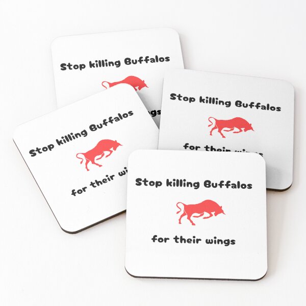Item preview, Stop killing buffalos for their wings designed and sold by GinnyGi.