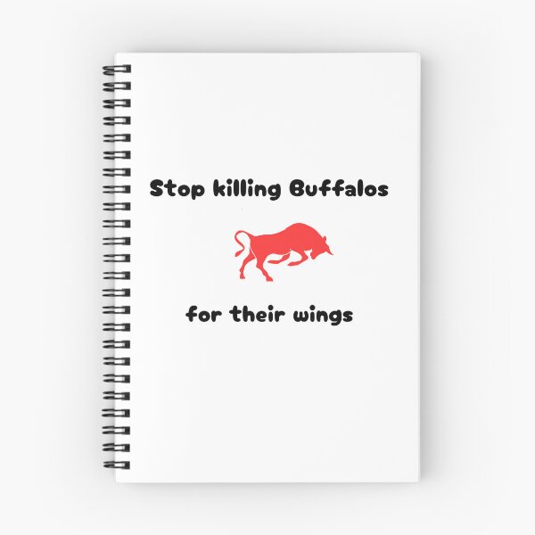 Item preview, Stop killing buffalos for their wings designed and sold by GinnyGi.
