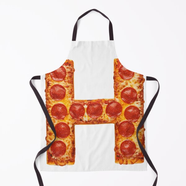 PIZZA LETTER H Apron