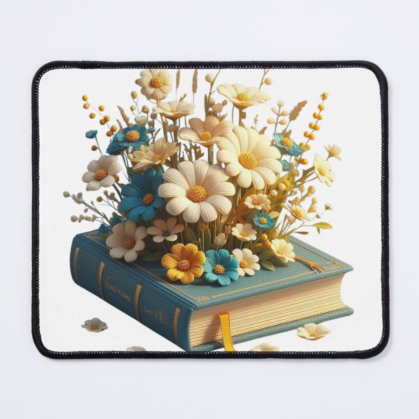 Item preview, Book and Daisies designed and sold by deniz kaya.