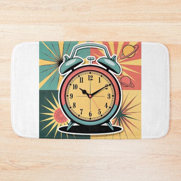 Item preview, Sticker T-Shirt Design Trending: Alarm Clock designed and sold by ForeverPrintsOK.