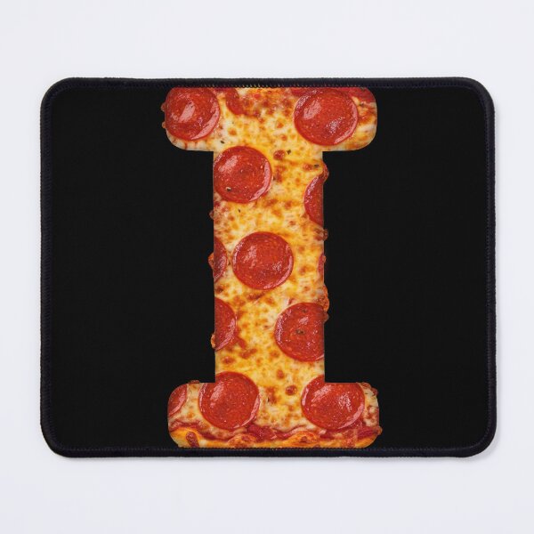 PIZZA LETTER I Mouse Pad