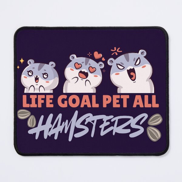 Item preview, Life Goal Pet All the Hamsters – cute and Funny Pet Lover Design designed and sold by PROTONEDL.