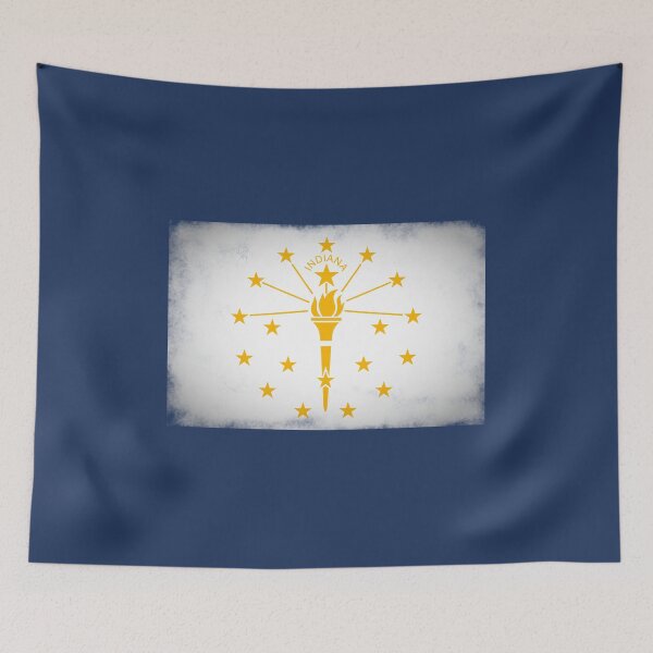 Item preview, Indiana - Flag of State designed and sold by Amazing States of America.