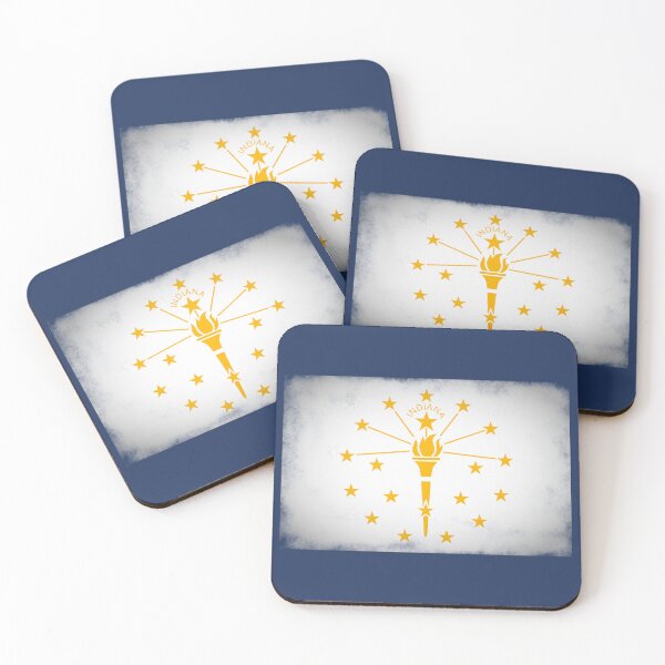 Item preview, Indiana - Flag of State designed and sold by Amazing States of America.