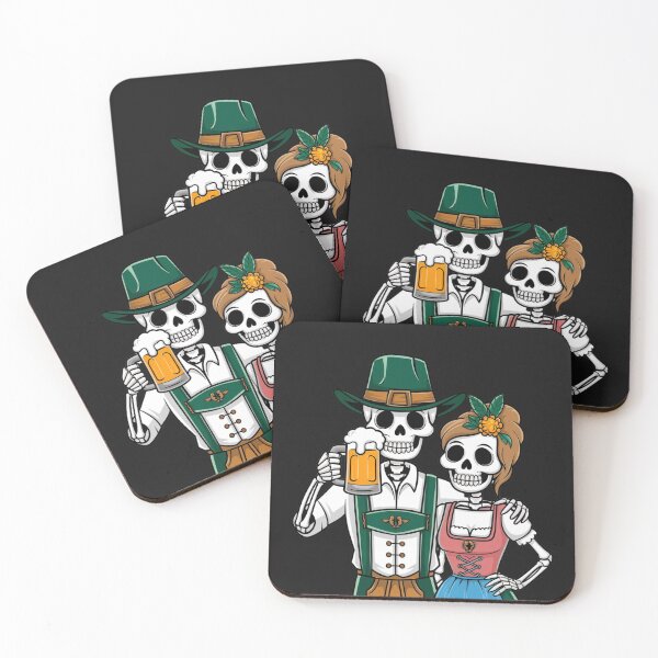Item preview, Skelebrew Fest Oktoberfest Skeletons Halloween designed and sold by MonaCreations.