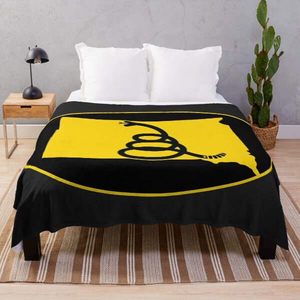 Item preview, SOUTH DAKOTA - Freedom Is The Superpower - Modern Gadsden Snake Flag - Dont Tread On Me design designed and sold by pelagio.