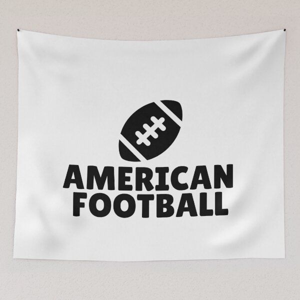 Item preview, AMERICAN FOOTBALL (1) - BLACK designed and sold by ArtsyCity.