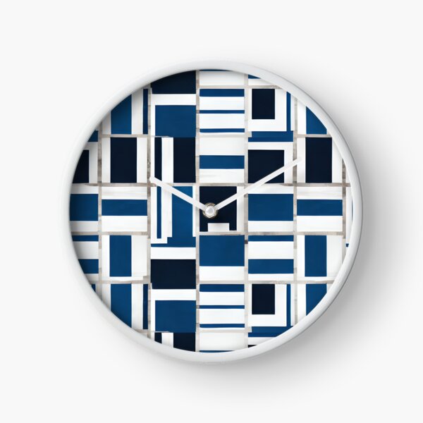 Item preview, Blue White Geometric - Seamless Pattern designed and sold by Chubuter.