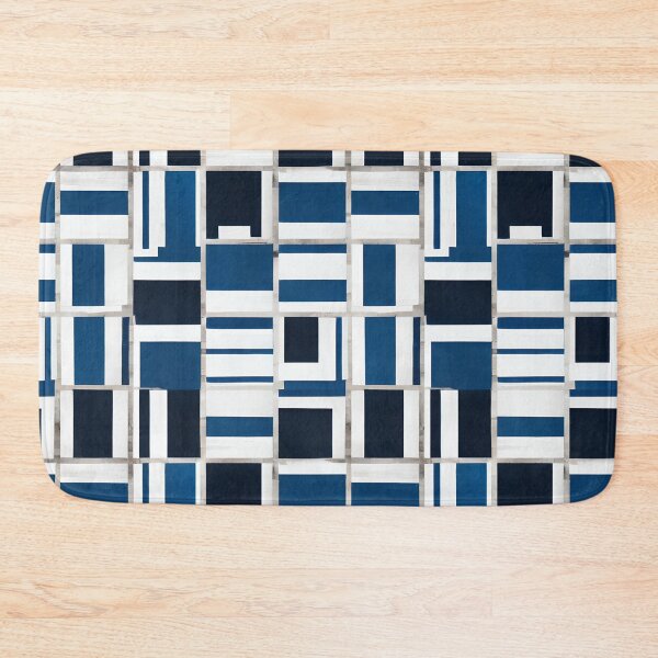 Item preview, Blue White Geometric - Seamless Pattern designed and sold by Chubuter.