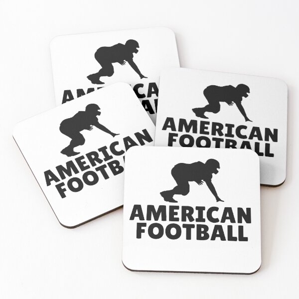 Item preview, AMERICAN FOOTBALL (2) - BLACK designed and sold by ArtsyCity.