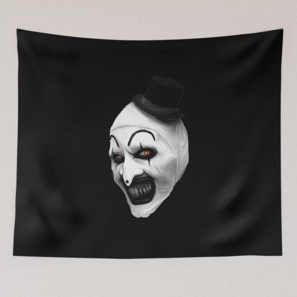 Item preview, Terrifier Clown with Yellow Eyes: Original Hand-Drawn Art designed and sold by trentnin.