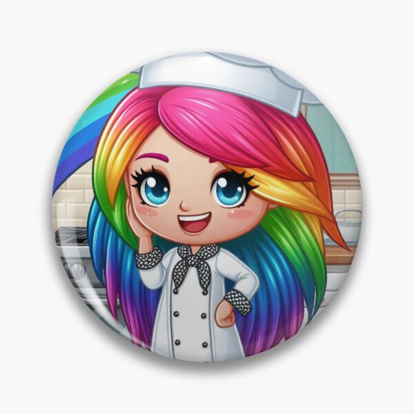Item preview, Rainbow Chef  designed and sold by KellyMakesStuff.