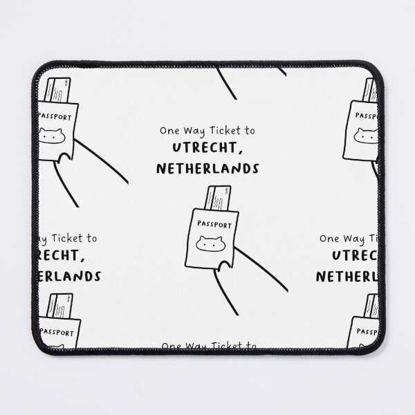Item preview, "One Way Ticket to Utrecht, Netherlands" | Travel, Vacation designed and sold by RM-Journey.