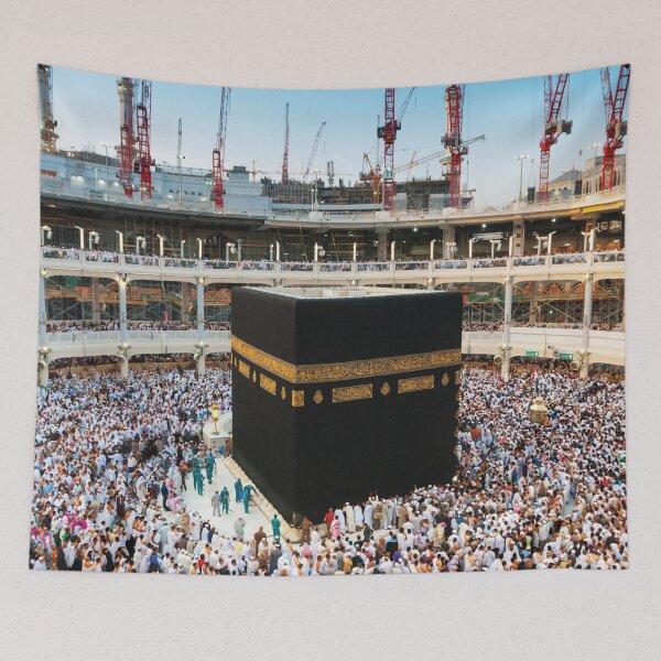 Item preview, Kaaba in Mecca Saudi Arabia. Muslim people designed and sold by skalihm.