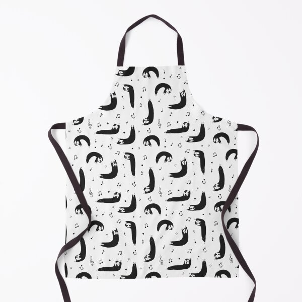 Item preview, Funny sloths and music notes pattern designed and sold by Aleksse.