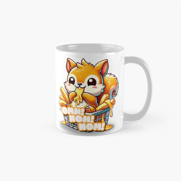 Item preview, Cheese Fries Squirrel  designed and sold by RhallahReed.